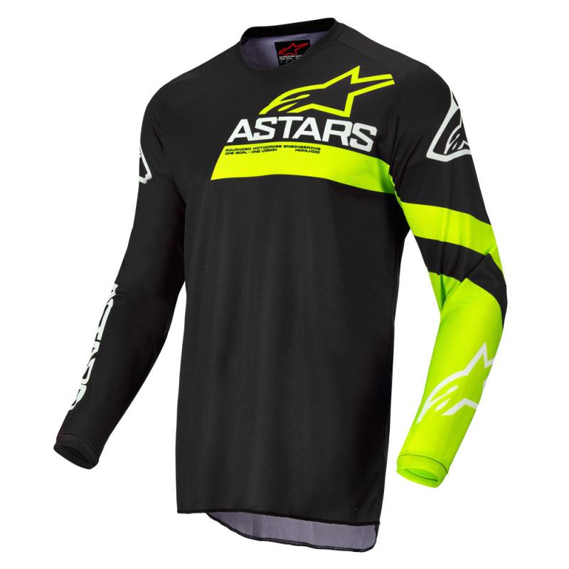 Джерси Alpinestars Fluid Chaser 2022 черно-желтый