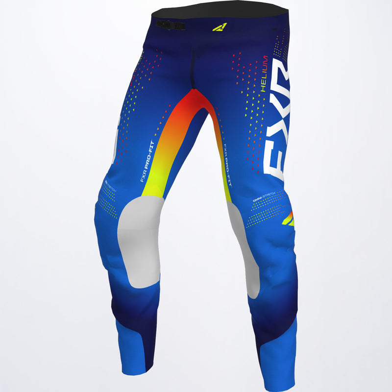 Брюки FXR Helium MX Pant 22 Blue/Tangerine