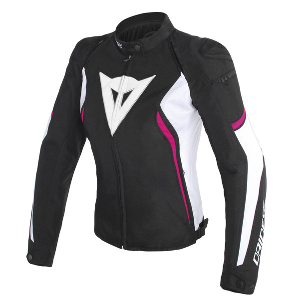 Куртка текстильная женская Dainese Avro D2 Lady Black/White/Fuxia