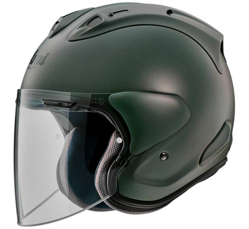 Открытый шлем Arai SZ-R Vas Matt Green