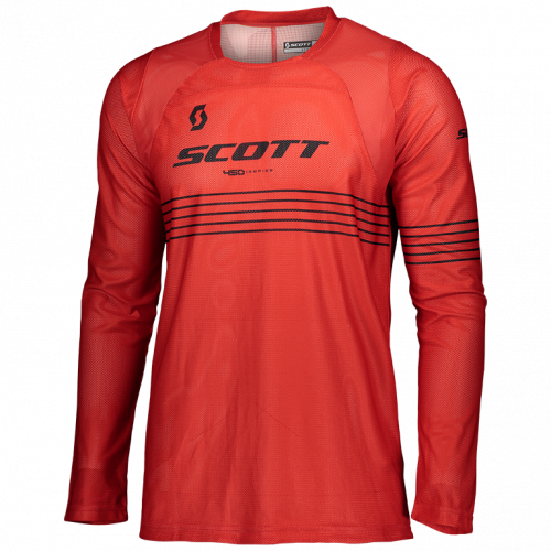 Джерси SCOTT 450 Angled Light red/black