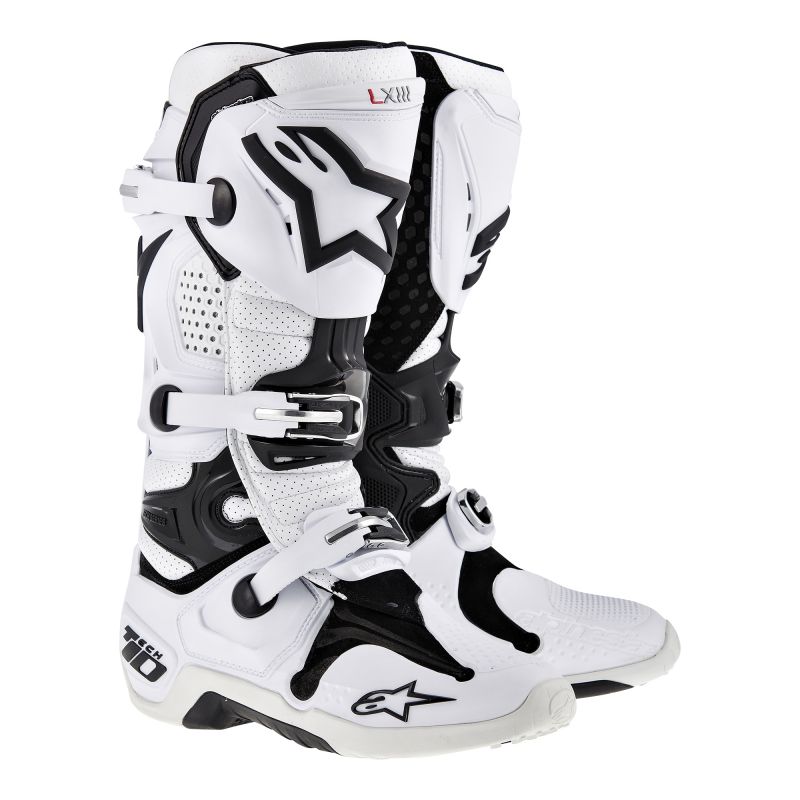 Мотоботы Alpinestars Tech 10, белый