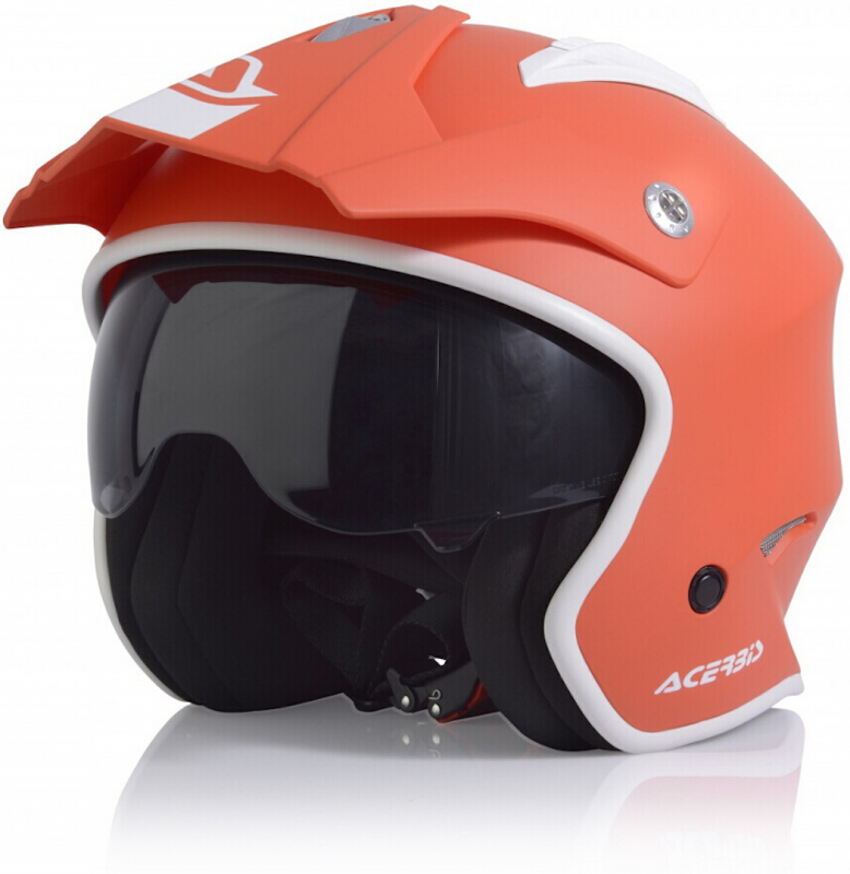 Мотошлем открытый Acerbis Jet Aria Red