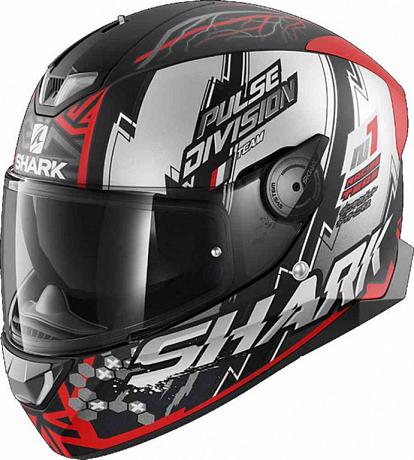 Шлем интеграл Shark Skwal 2 Noxxys Mat Black/Red M