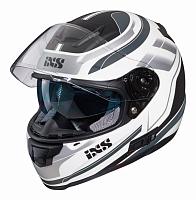 Шлем интеграл IXS HX 215 2.0, бело-серый