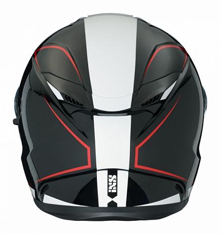 Шлем интеграл HX 315 2.1 IXS Черно-бело-красный