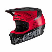 Мотошлем кроссовый Leatt 8.5 V22 Helmet Kit Red