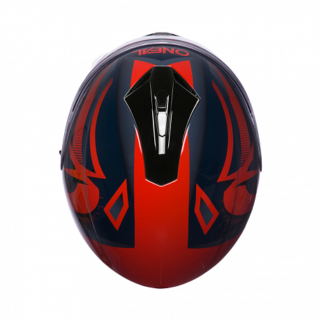 Шлем интеграл O'Neal Challenger Exo V.22 красный/синий XL