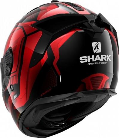 Мотошлем интеграл Shark Spartan GT Replikan Черный/красный