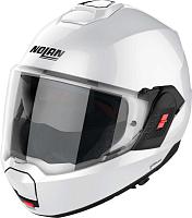 Шлем модуляр Nolan N120-1 Classic N-Com 005 Metal White