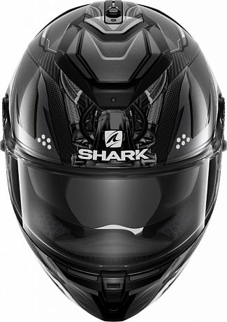 Мотошлем интеграл Shark Spartan Gt Carbon Urikan Серый/Белый XL