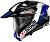 Кроссовый шлем Nolan X-552 ULTRA CARBON (2024) Dinamo N-Com 024 Carbon Blue/White/Red/Glossy Black S