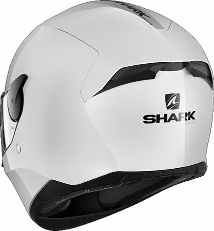 Шлем интеграл Shark D-Skwal 2 Blank WHU S