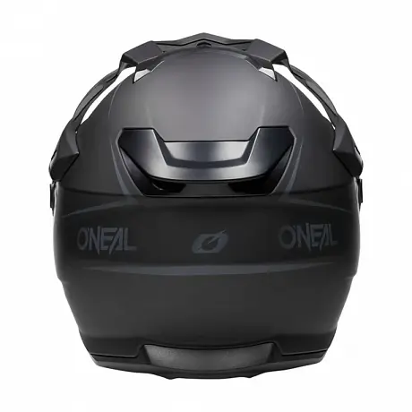 Шлем кроссовый со стеклом O'NEAL D-SRS Solid, мат. черный