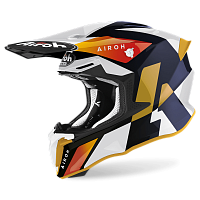 Кроссовый шлем Airoh Twist 2.0 Lift White Gloss