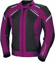 Текстильная женская куртка IXS Zephyra фиолетовая