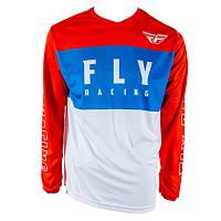 Джерси Fly Racing F-16 Refresh белый/красный/синий