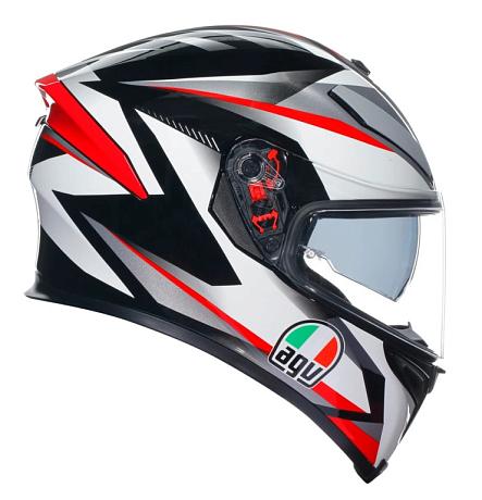 Шлем AGV K-5 S Multi Plasma White/Black/Red XL