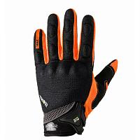 Перчатки текстильные Suomy S-09 черно-оранжевые