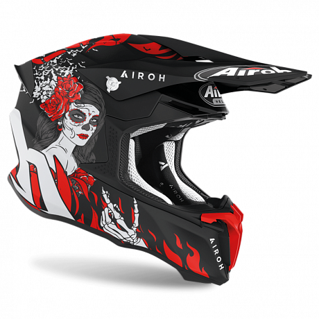 Кроссовый шлем Airoh Twist 2.0 Hell Matt XS