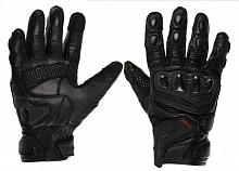 Мотоперчатки кожа Sweep Undertaker 3, черные