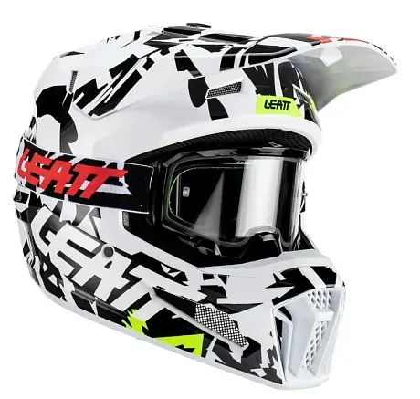 Шлем кроссовый Leatt 3.5 V23 Zebra XL