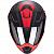 Мотошлем ADX-1 Tucson, цвет Черный Матовый/Красный Матовый/Карбон