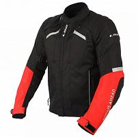 Куртка текстильная LS2 Serra Man Jacket, черно-красный