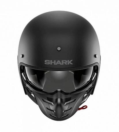 Мотошлем Shark S-Drak blank черный мат
