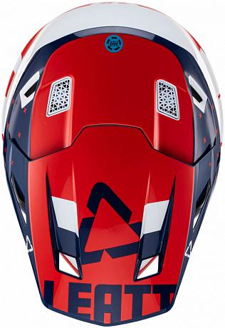 Шлем кроссовый Leatt Kit Moto 7.5 V23 Royal