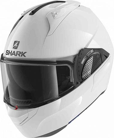 Шлем модуляр Shark Evo-GT Blank, Белый XS