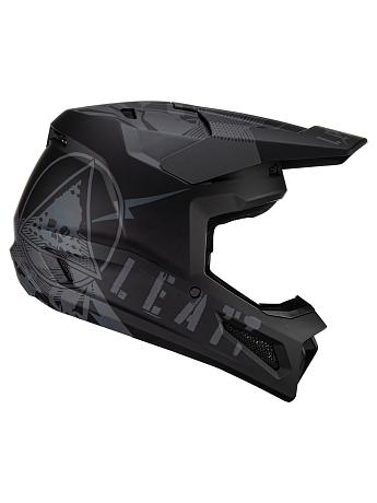 Шлем кроссовый Leatt Moto 2.5 Helmet Stealth V24
