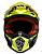 Кроссовый шлем LS2 MX437 Fast Volt Black Yellow Orange 
